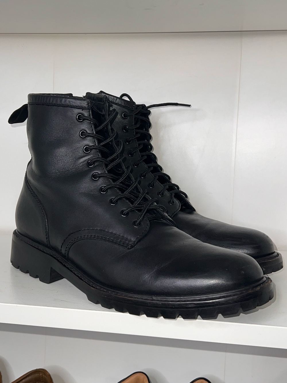 Thursday Boot Co. Stomper Boots Black (Classic Collection) – Men’s – Worn 🖤